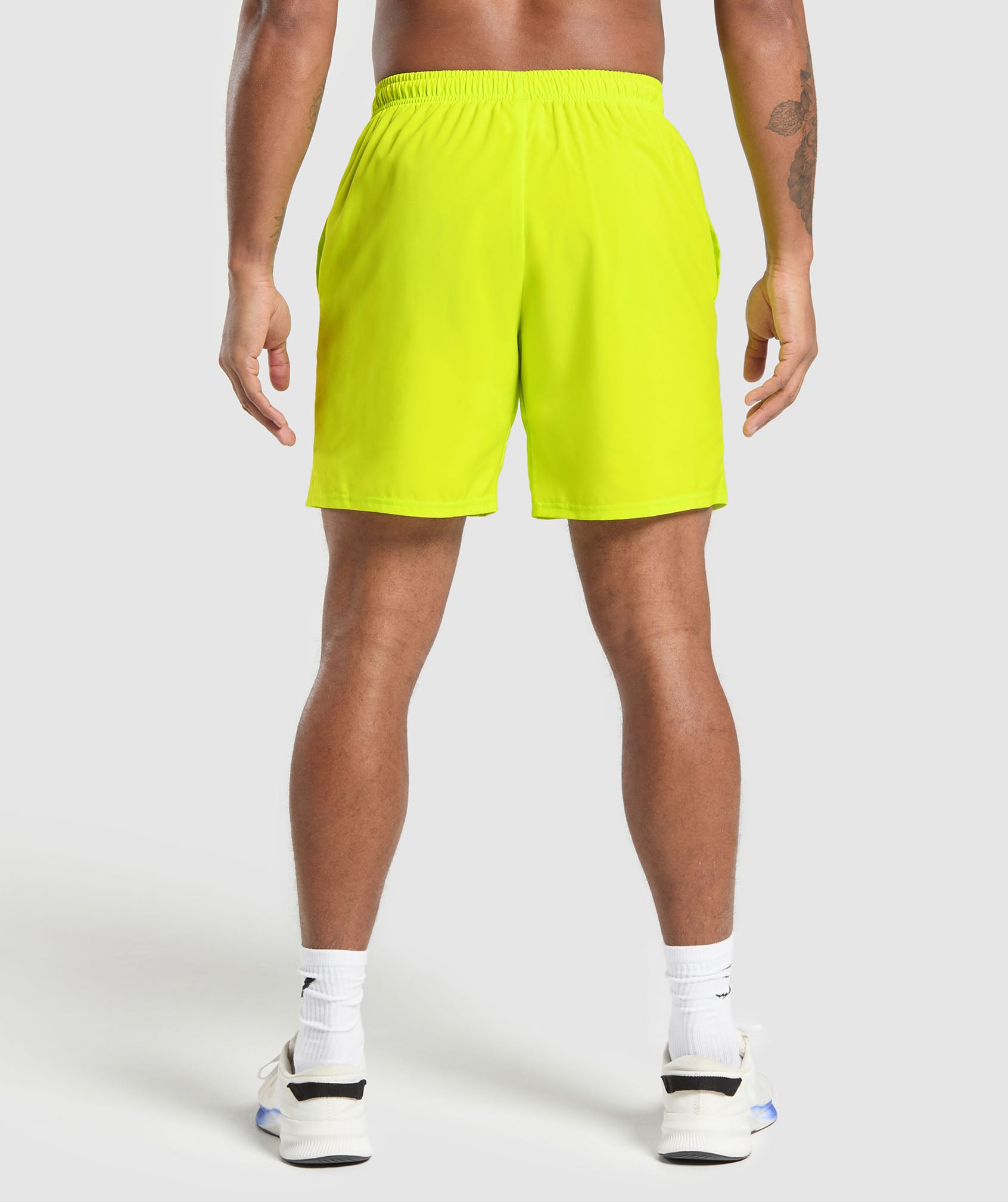 Gymshark Arrival 7" Shorts - Shock Green