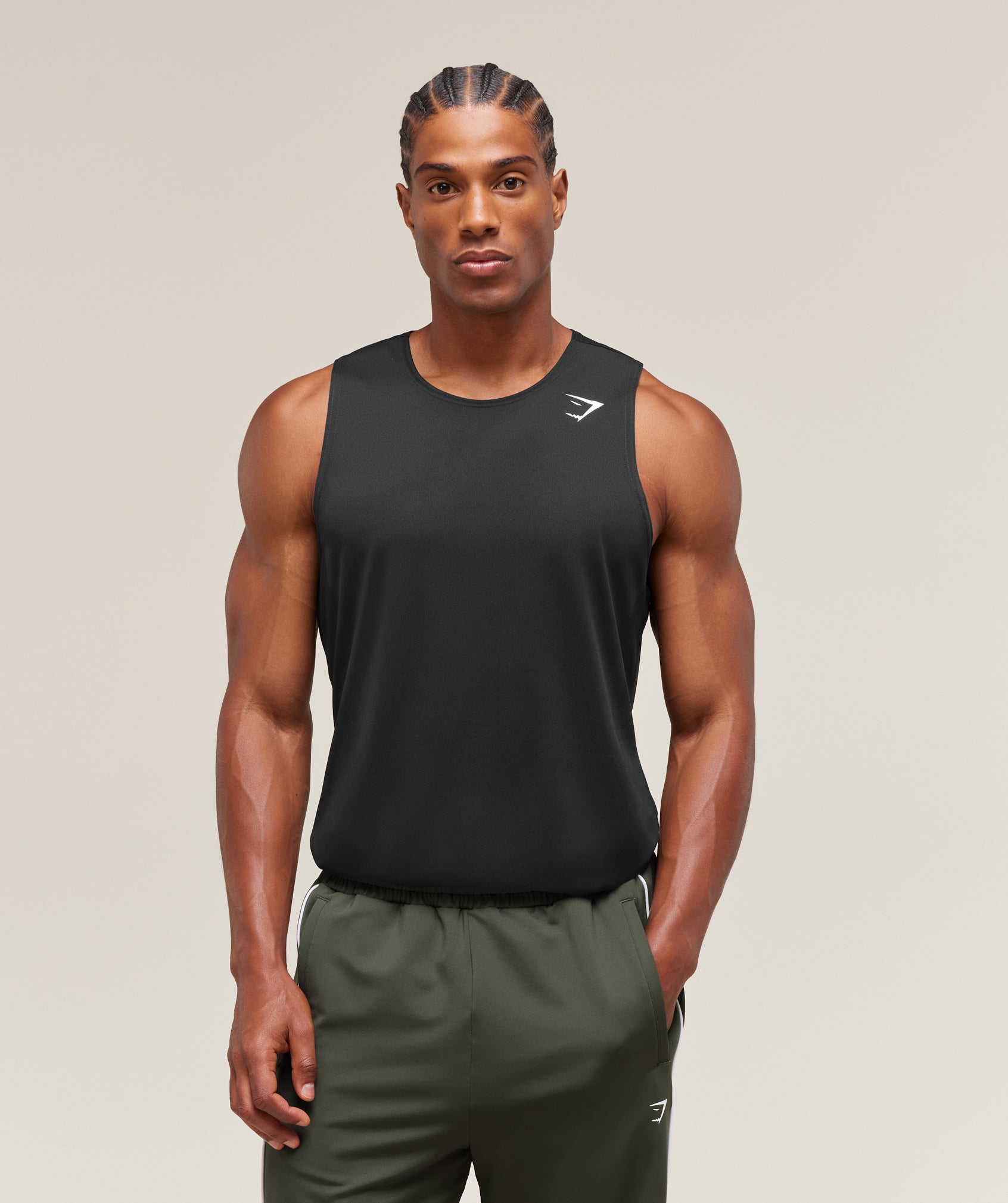Gymshark Arrival Tank - Black