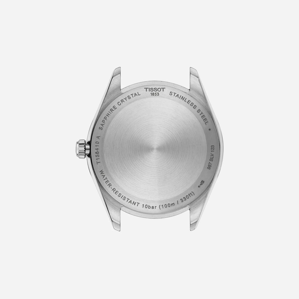 Tissot Ballade 40mm Silver Dial Grey Yellow Gold PVD Stainless Steel Watch