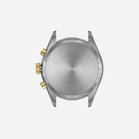 Tissot PR 100 Chronograph Silver Dial Grey & Yellow Gold PVD Stainless Steel Quartz Watch