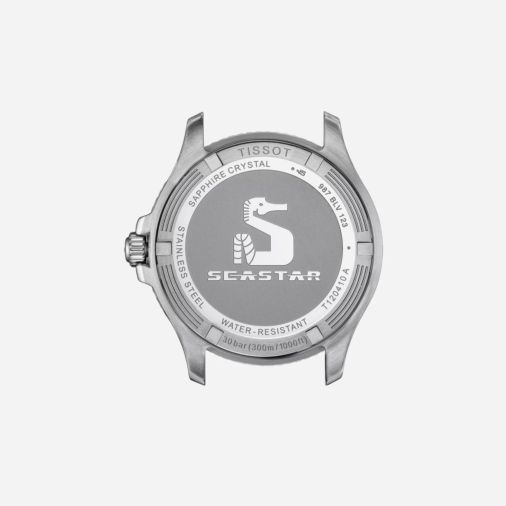 Tissot Seastar 1000 Blue Dial Grey Stainless Steel Bracelet 40mm