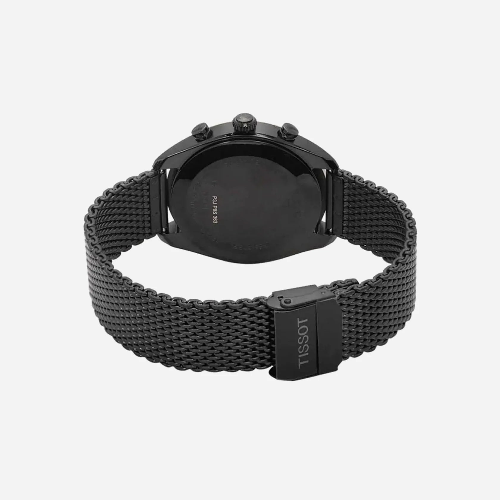 Tissot PR 100 Chronograph Black Dial Two-Tone Bracelet 41mm