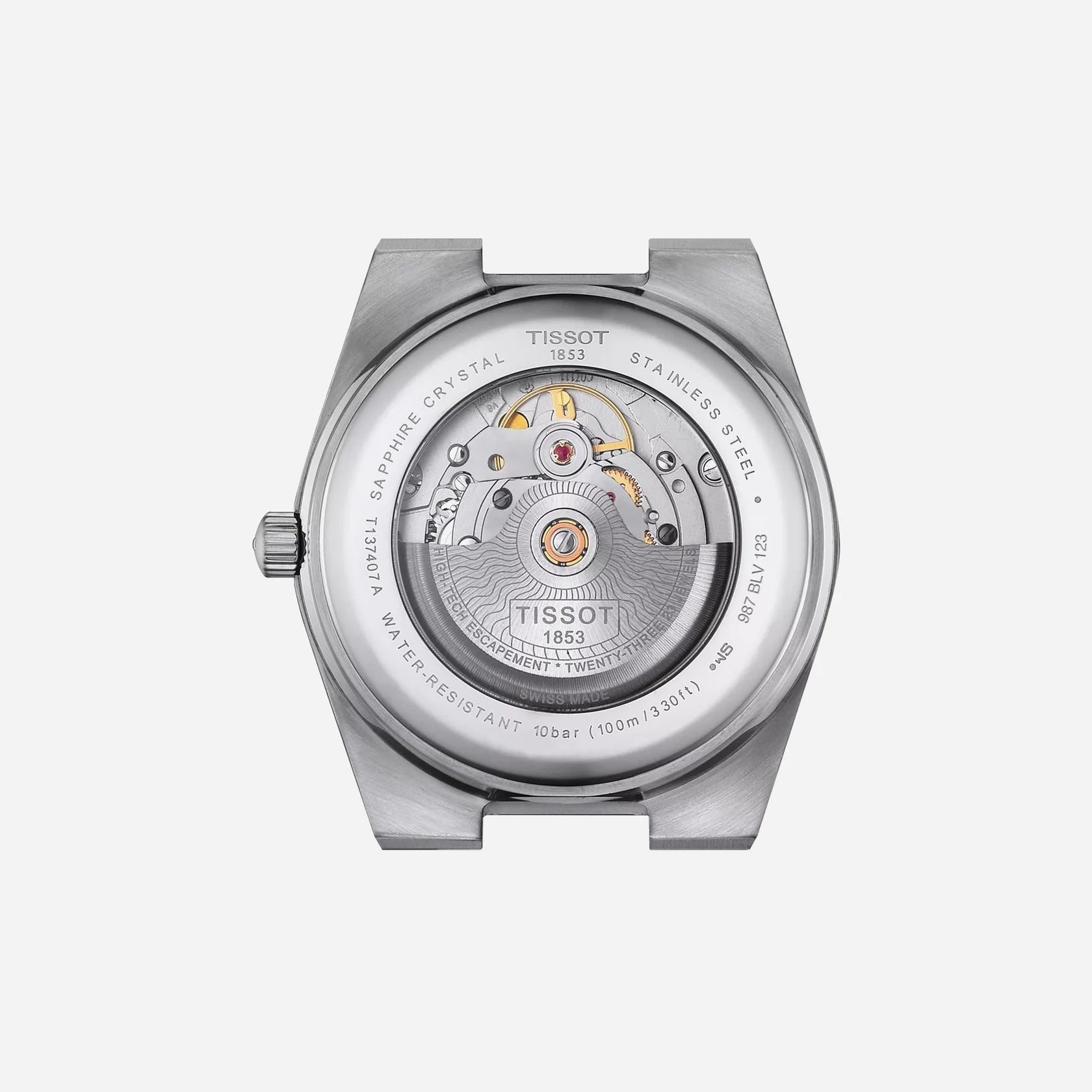 Tissot PRX Powermatic 80 40mm Blue Dial Grey Stainless Steel Automatic Watch