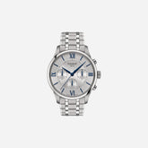 Tissot Chemin Des Tourelles Automatic Chronograph 42mm Silver Dial Stainless Steel Watch