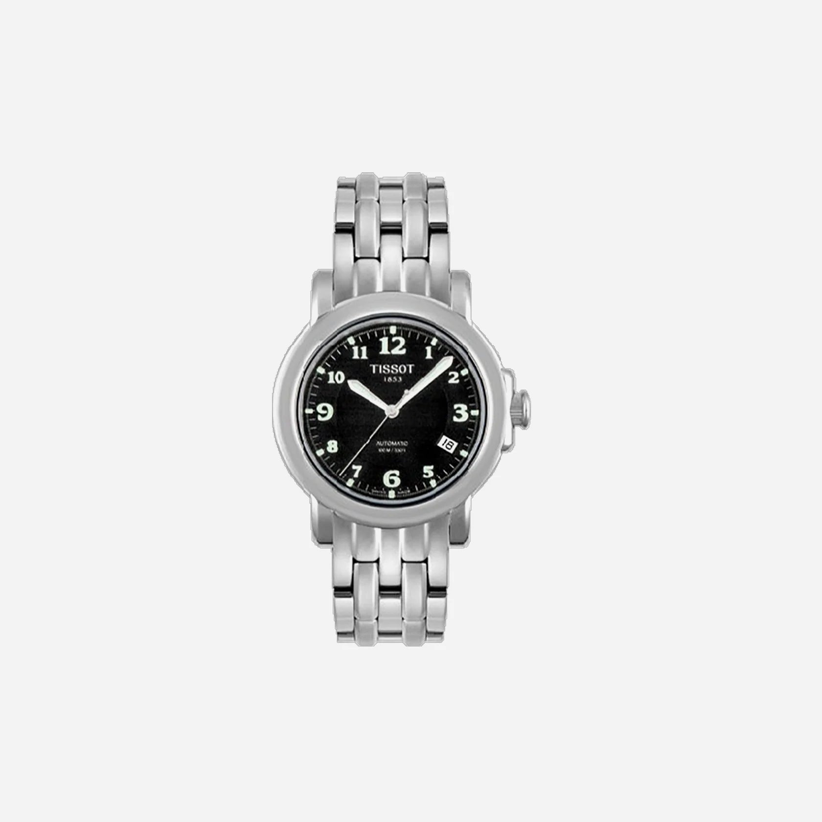 Tissot T-Lord Automatic 39mm Black Dial Stainless Steel Watch