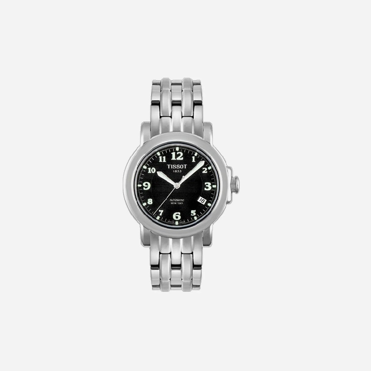 Tissot T-Lord Automatic 39mm Black Dial Stainless Steel Watch
