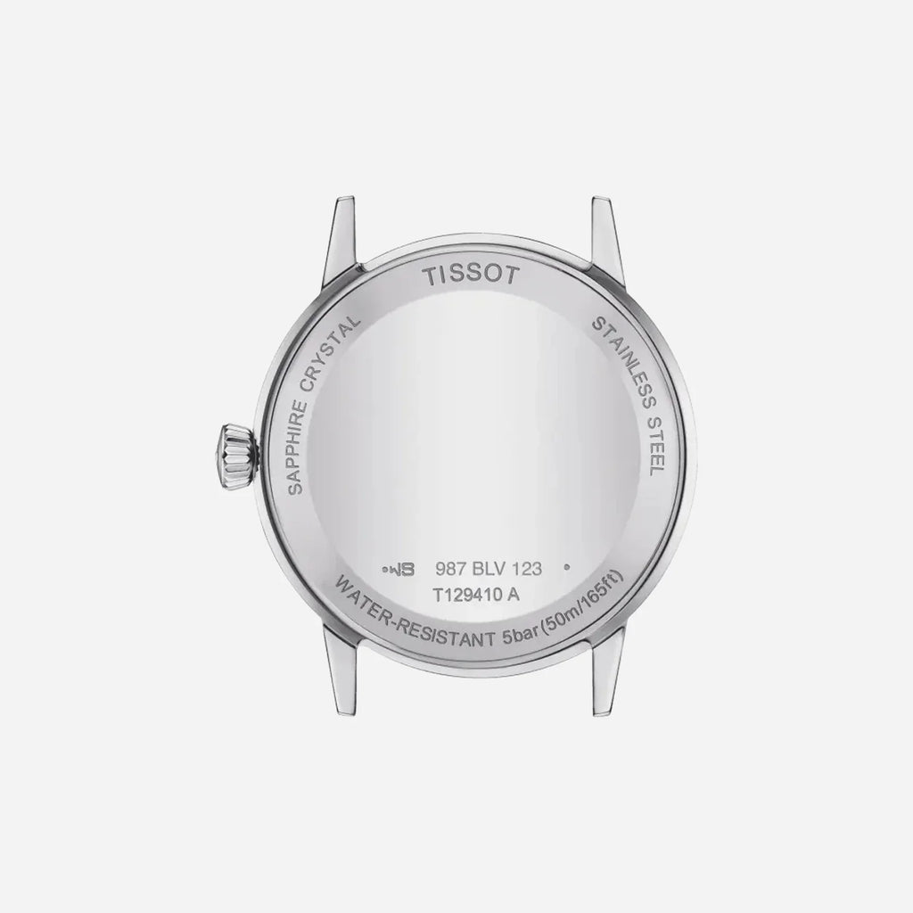 Tissot Classic Dream Quartz White Dial 42mm Leather Strap Watch