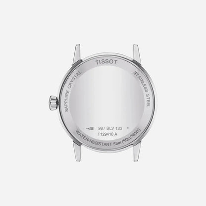 Tissot Classic Dream Quartz White Dial 42mm Leather Strap Watch