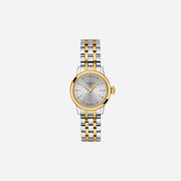 Tissot Classic Dream Lady Silver Dial 28mm Two-Tone Stainless Steel Quartz Watch.