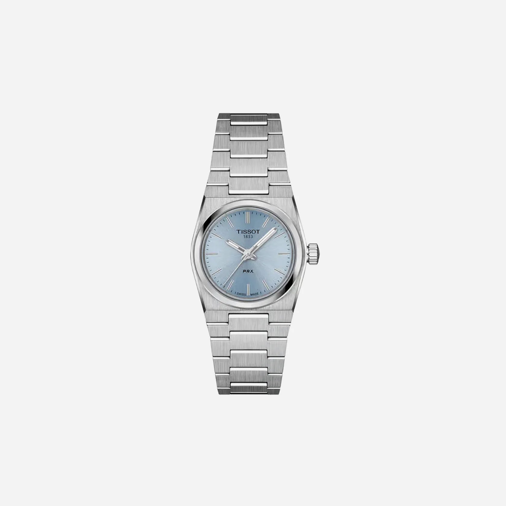 Tissot PRX 25mm Ice Blue Dial Stainless Steel Quartz Watch