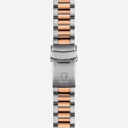 Tissot Seastar 1000 Powermatic 80 Black Dial Two-Tone Rose Gold 40mm