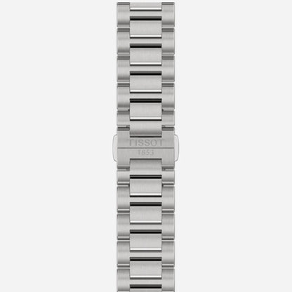 Tissot PRC 100 Solar Quartz Blue Dial Grey Stainless Steel Watch 39mm