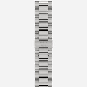 Tissot PRC 100 Solar Quartz Blue Dial Grey Stainless Steel Watch 39mm