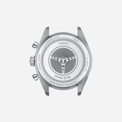Tissot PRS 516 Chronograph Quartz Blue Dial 45mm Stainless Steel Bracelet Watch
