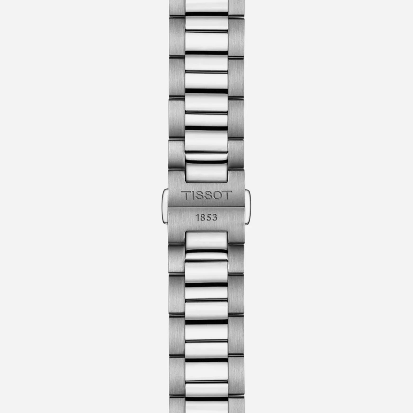 Tissot PR 100 Quartz Black Dial 40mm Grey Stainless Steel Bracelet Watch