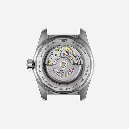 Tissot PR516 Powermatic 80 White Dial Grey & Yellow Gold PVD Stainless Steel Automatic Watch