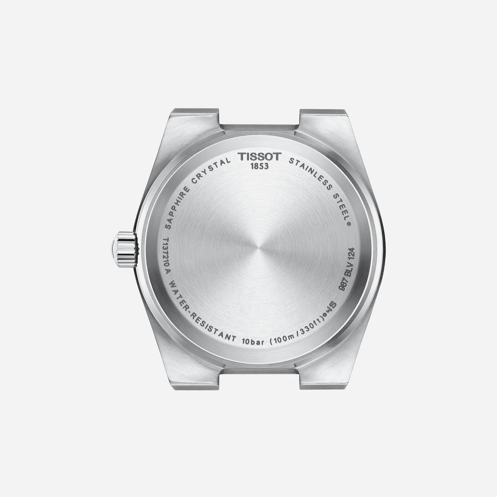 Tissot PRX Quartz 35mm Red Dial Grey Stainless Steel Watch