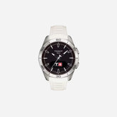 Tissot T-Touch Connect Sport Black Dial 43.75mm White Silicone Strap Watch