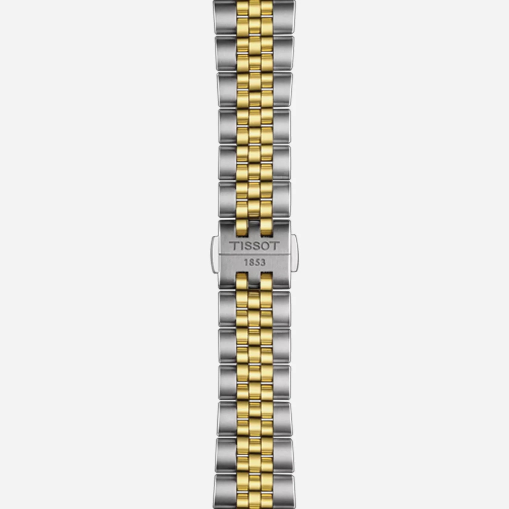 Tissot PR516 Powermatic 80 White Dial Grey & Yellow Gold PVD Stainless Steel Automatic Watch