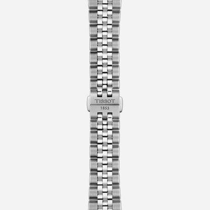 Tissot PR516 Automatic Chronograph White Dial 42mm Grey Stainless Steel Bracelet Watch