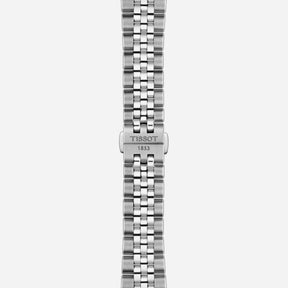 Tissot PR516 Automatic Chronograph White Dial 42mm Grey Stainless Steel Bracelet Watch