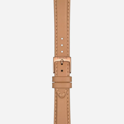Tissot Everytime White Dial 34mm Beige Leather Strap Quartz Watch