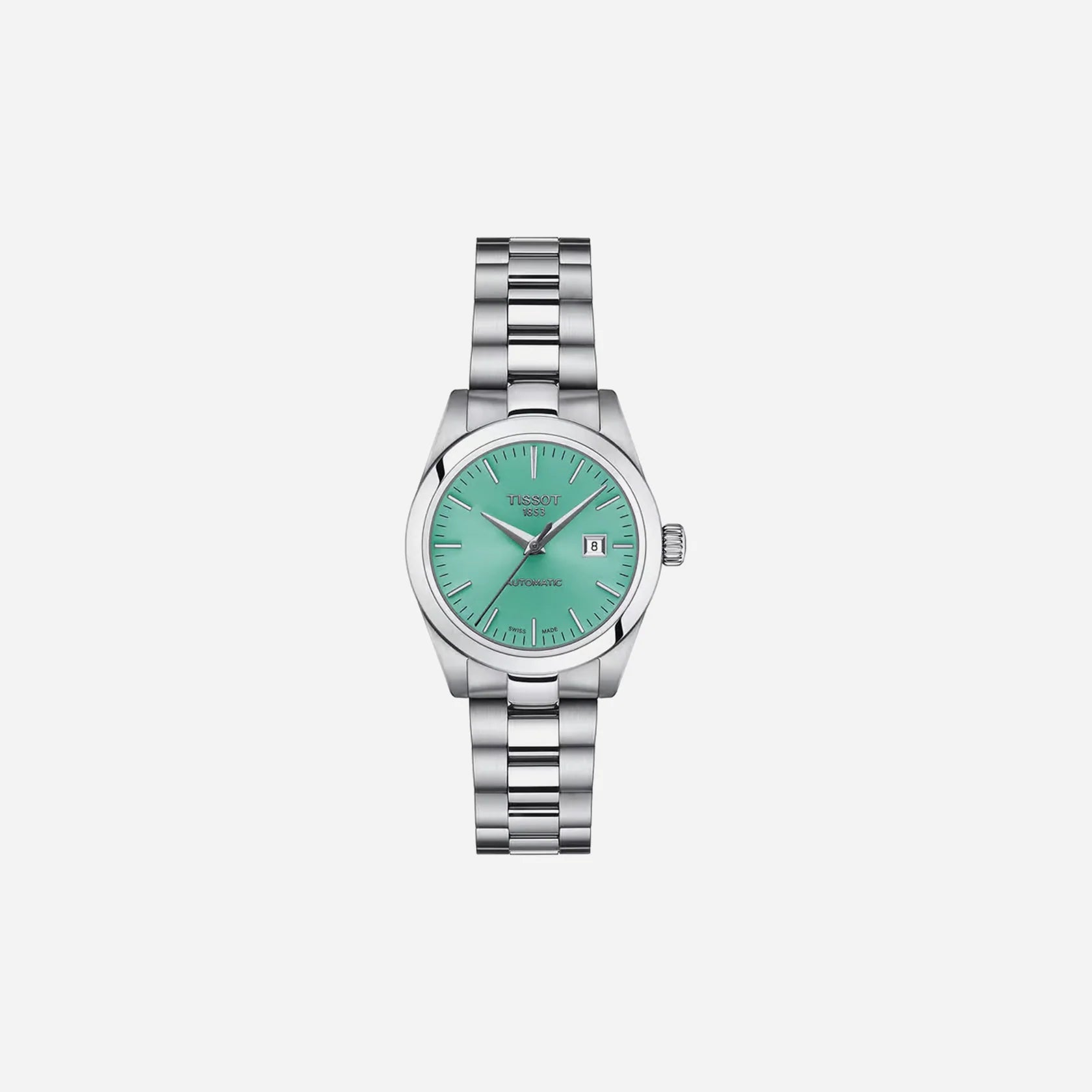 Tissot T-My Lady Automatic 29.3mm Green Dial Women's Watch