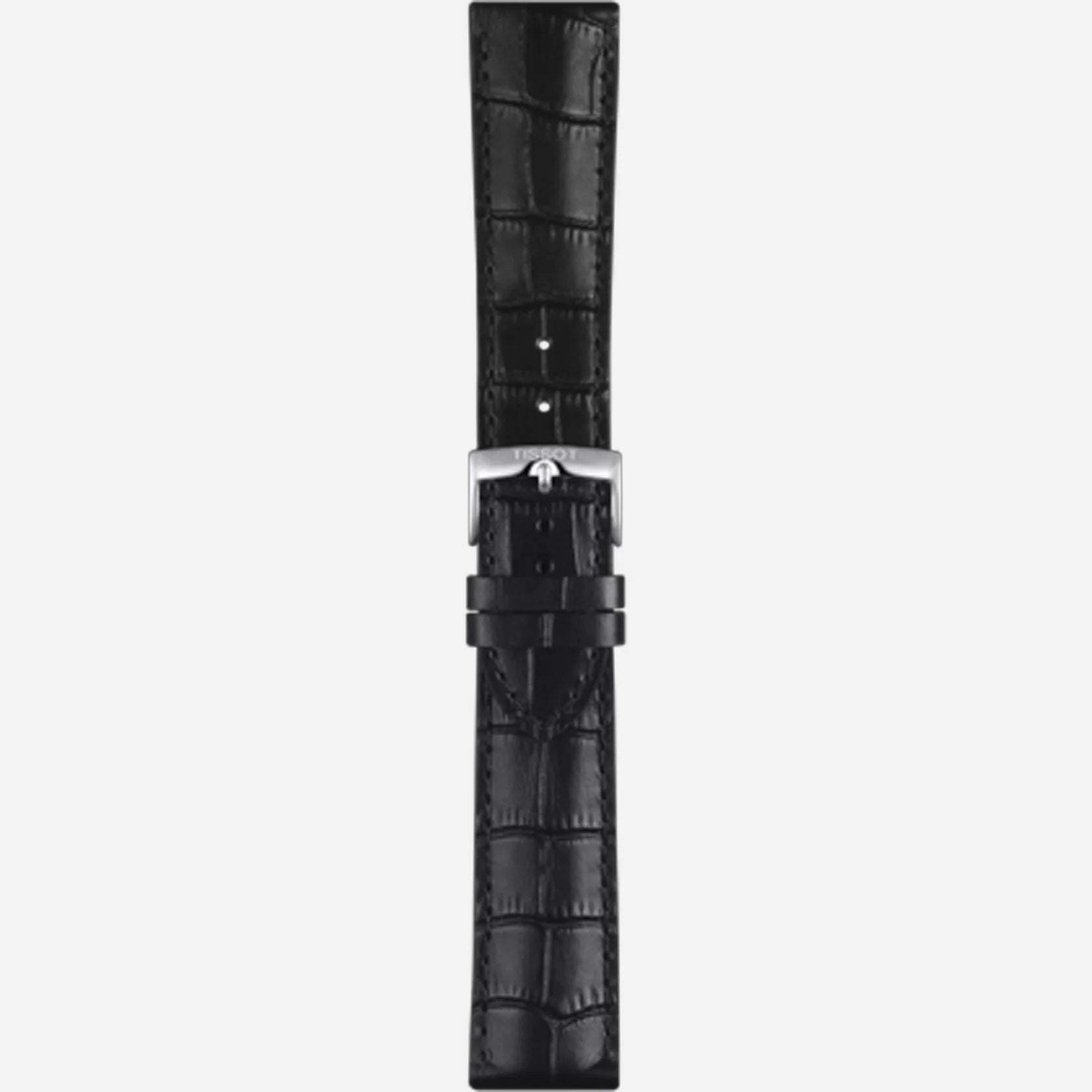 Tissot Excellence 18K Gold Graded Brown-Black Dial Black Leather Strap Watch