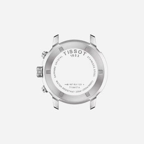Tissot PRC 200 Chronograph Blue Dial Stainless Steel Bracelet 42mm