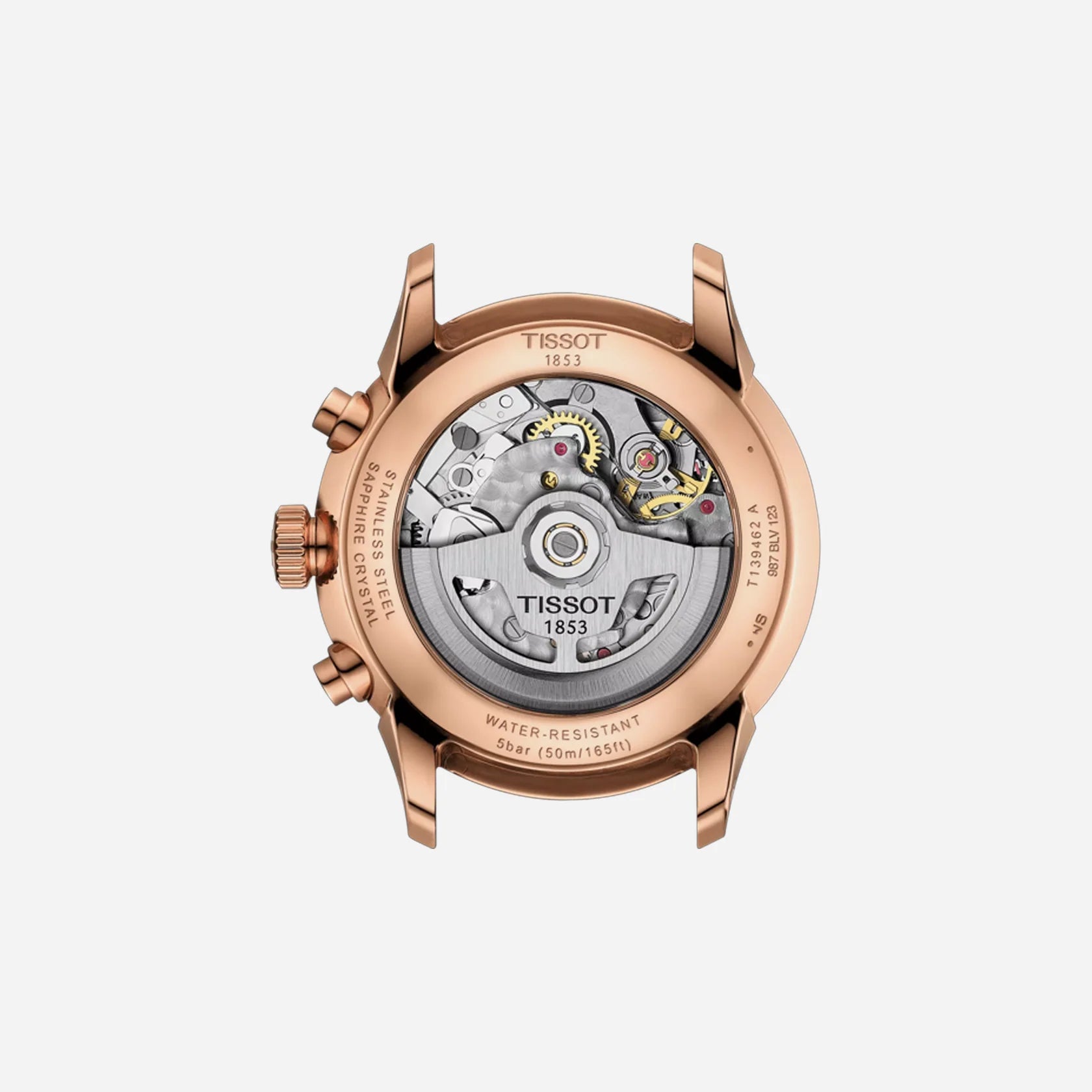 Tissot Chemin Des Tourelles Brown Dial 42mm Automatic Chronograph Watch