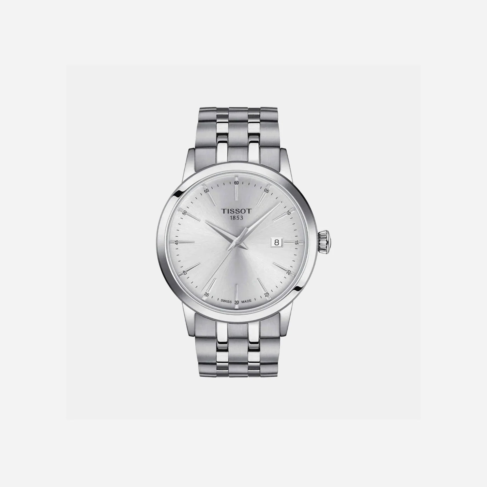 Tissot Classic Dream Quartz Silver Dial 42mm Stainless Steel Watch