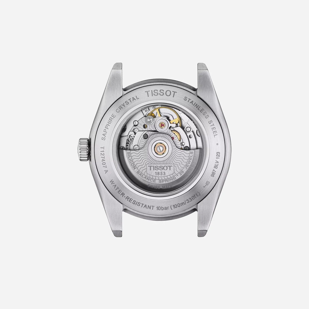 Tissot Gentleman Powermatic 80 Silicium Blue Dial 40mm Automatic Watch