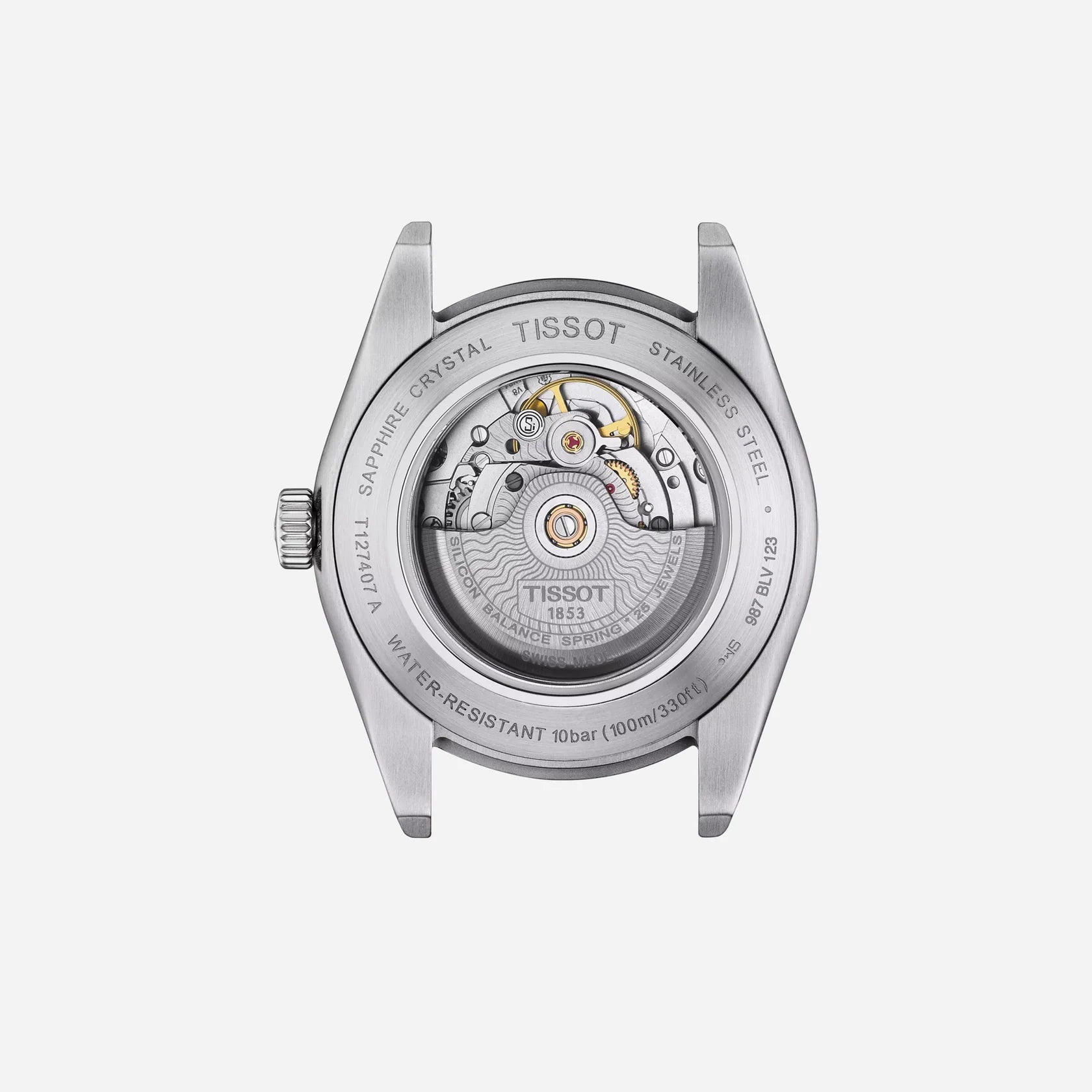 Tissot Gentleman Powermatic 80 Silicium Blue Dial 40mm Automatic Watch