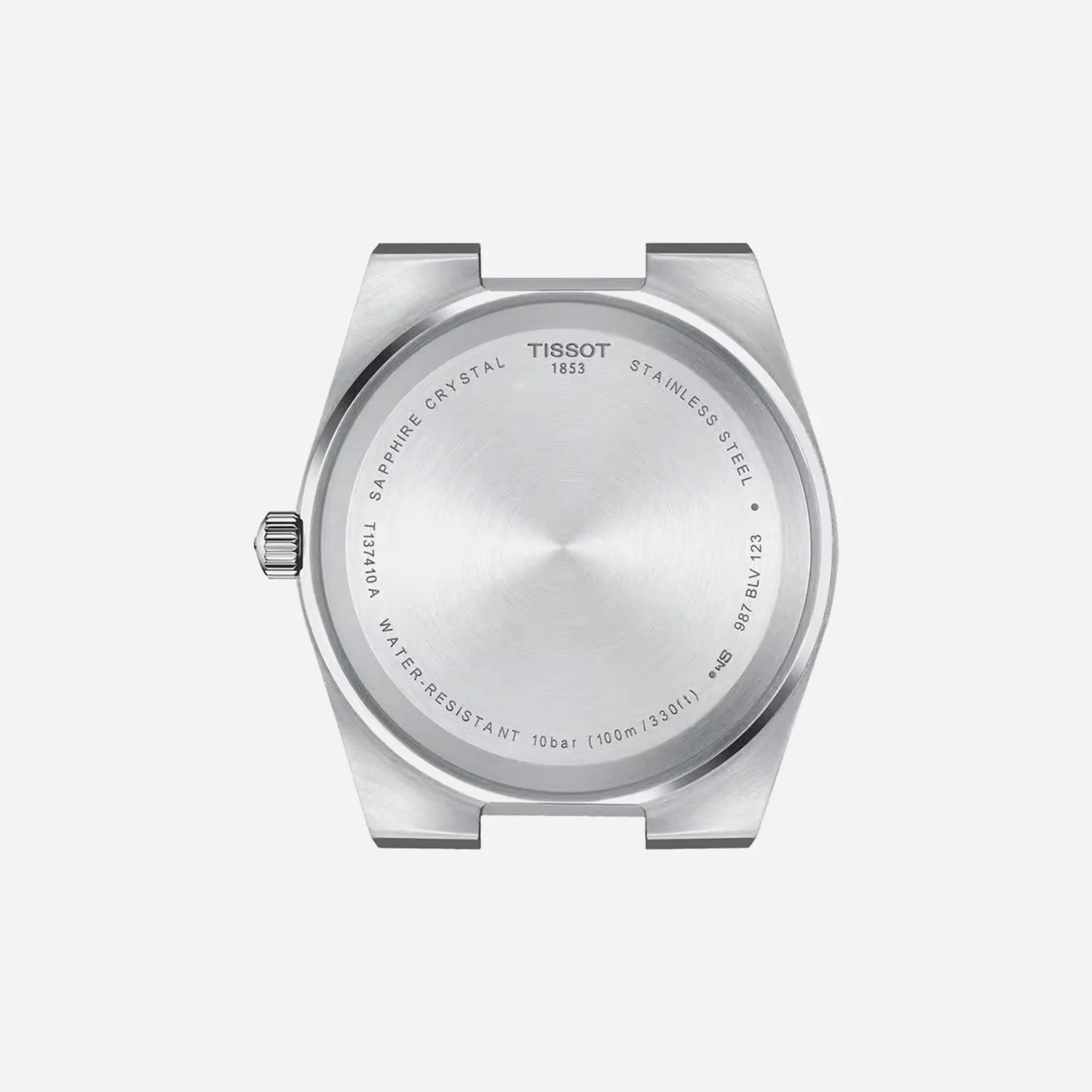 Tissot PRX Blue Dial 40mm Stainless Steel Quartz Watch with Leather Strap