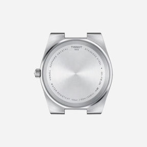 Tissot PRX Blue Dial 40mm Stainless Steel Quartz Watch with Leather Strap