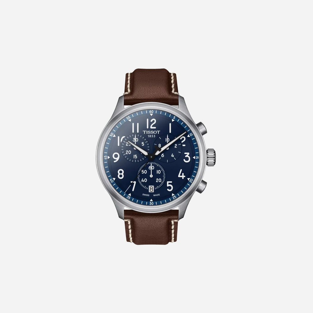 Tissot Chrono XL Vintage Blue Dial 45mm