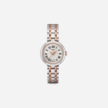Tissot Bellissima Small Lady White Rose Gold Dial 26mm Stainless Steel