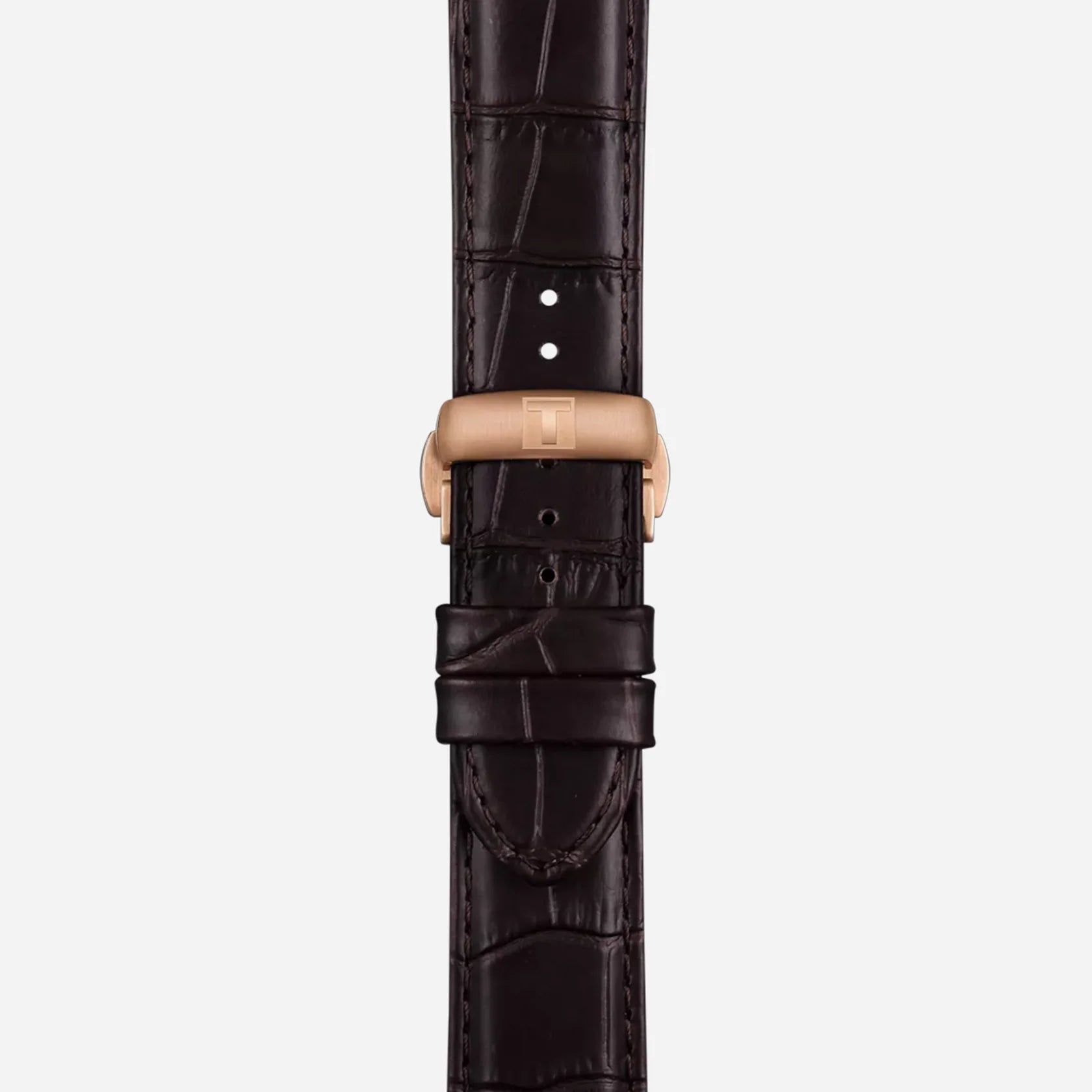 Tissot Chemin Des Tourelles Brown Dial 42mm Automatic Chronograph Watch