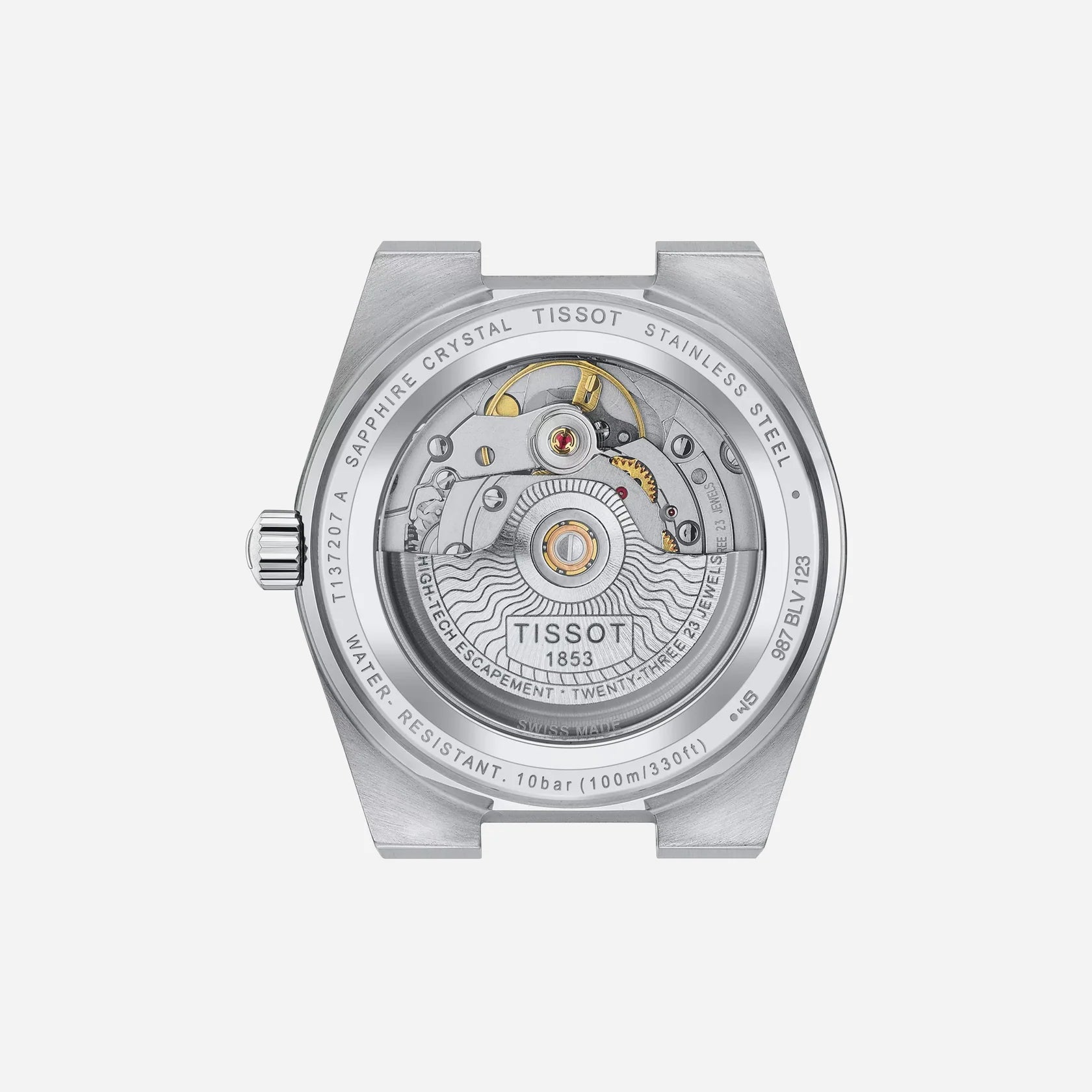 Tissot PRX Powermatic 80 35mm Light Green Dial Grey Stainless Steel Automatic Watch