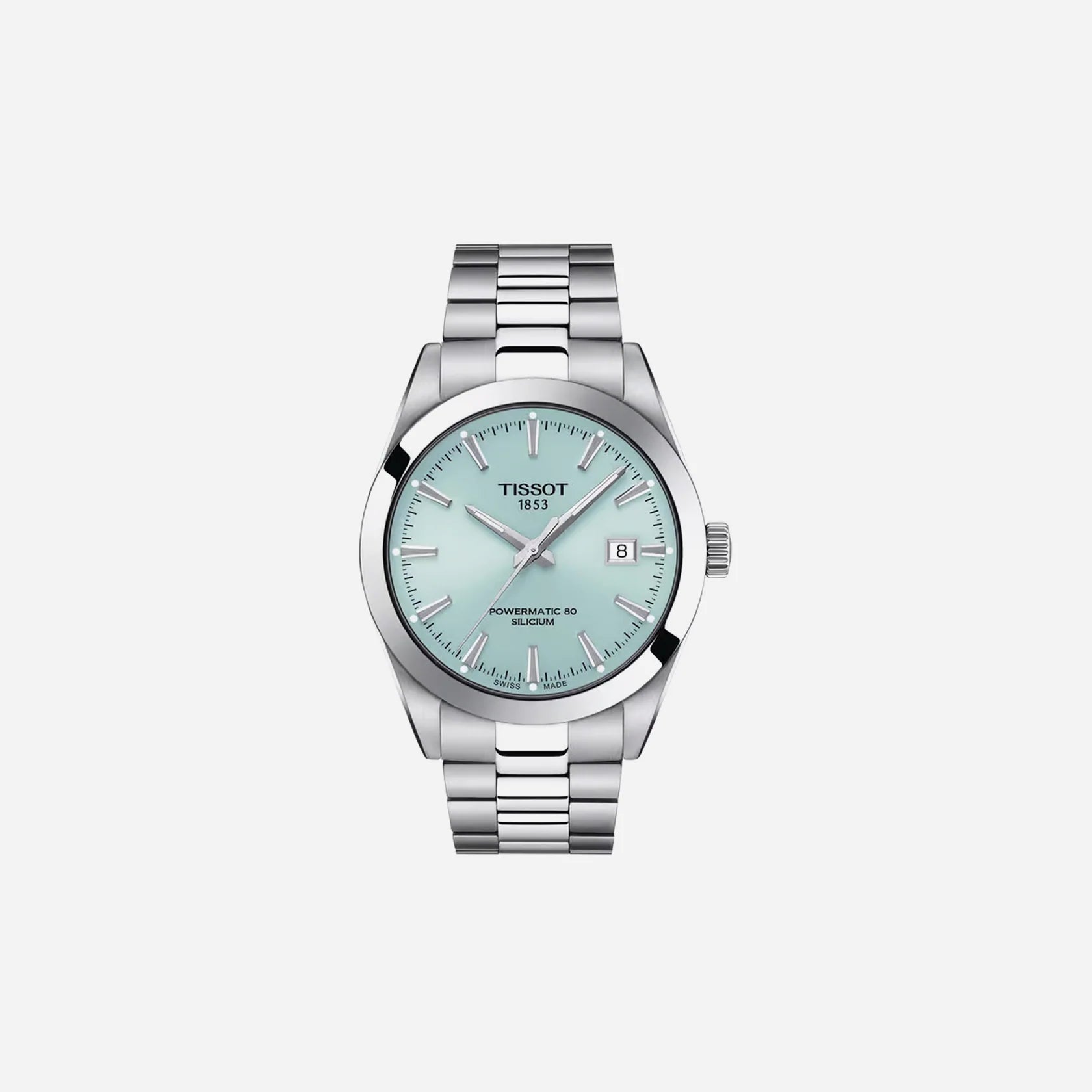 Tissot Gentleman Powermatic 80 Silicium Blue Dial 40mm Automatic Watch