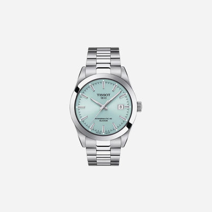 Tissot Gentleman Powermatic 80 Silicium Blue Dial 40mm Automatic Watch