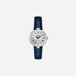 Tissot Bellissima Automatic White Dial 29mm Leather Strap Swiss Automatic