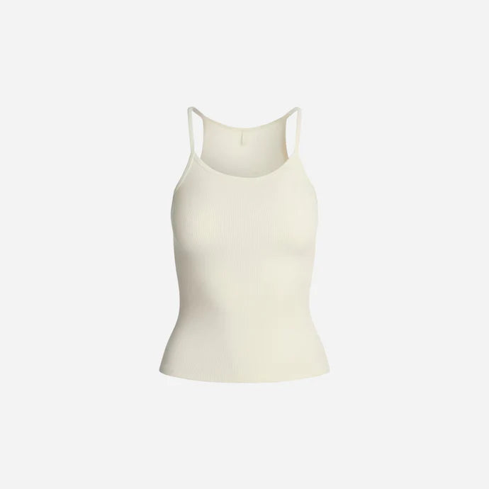 Skims Long Cami Cotton Rib