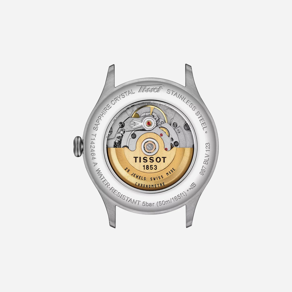 Tissot Heritage 1938 Anthracite Dial 39mm Brown Leather Strap Automatic COSC Watch