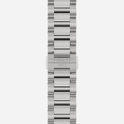Tissot PRC 100 Solar Quartz Silver Dial Grey Stainless Steel Watch 39mm