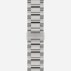 Tissot PRC 100 Solar Quartz Silver Dial Grey Stainless Steel Watch 39mm
