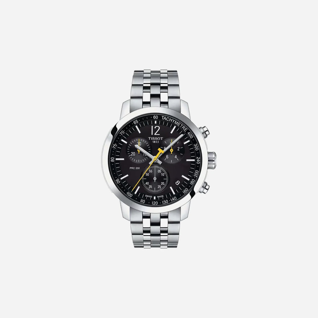 Tissot PRC 200 42mm Black Dial Chronograph