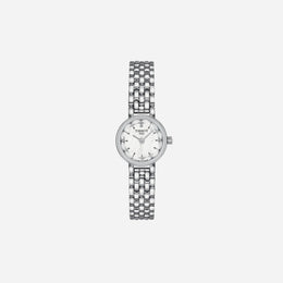 Tissot Lovely Round White Mother-of-Pearl Dial 19.5mm Quartz Watch