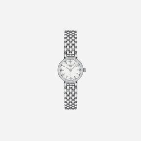 Tissot Lovely Round White Mother-of-Pearl Dial 19.5mm Quartz Watch