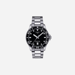 Tissot Seastar 1000 Quartz Black Dial 40mm